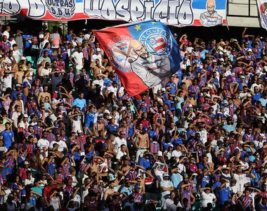 Torcida do Bahia na Arena Fonte Nova