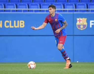 Santiago Ramos Mingo pelo Barcelona B, em 2022