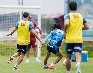 Treino do Bahia no CT Evaristo de Macedo