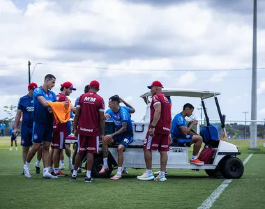 Jogadores do Bahia terão período de folga entre esta quinta (10) e a próximo domingo (13)