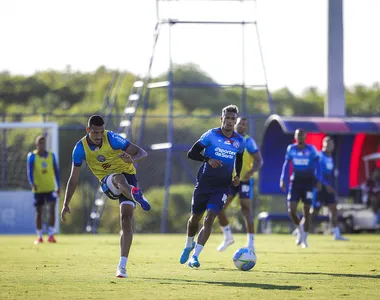 Treino na Cidade Tricolor, nesta quarta-feira (30)