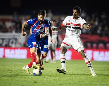 São Paulo e Bahia, no primeiro turno do Brasileirão, no Morumbi