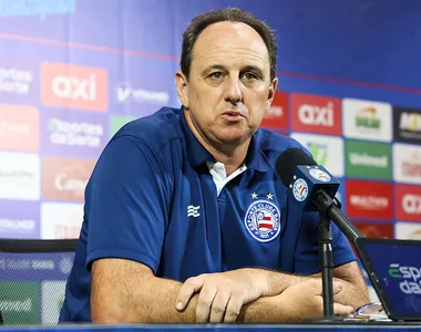 Coletiva pós-jogo entre Bahia x Palmeiras com Rogério Ceni