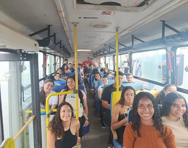 Ação ofereceu  transporte gratuito para os candidatos