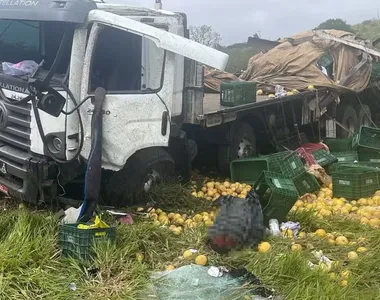 Homem morreu após ser arremessado de caminhão na Bahia