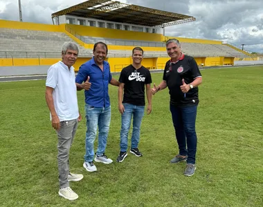 Presidente do Carcará realizou uma visita oficial ao estádio municipal de Catu