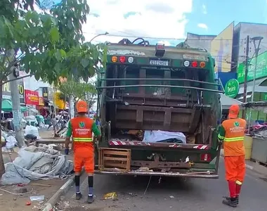 Oito equipes iniciaram uma operação especial de coleta