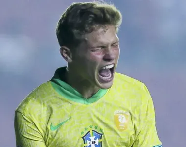 Dell marcou dois gols na estreia da Seleção Brasileira sub-16