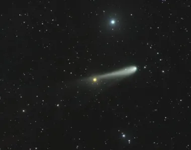 O cometa foi descoberto há um ano e nove meses pelo Observatório Chinês de Tsuchinshan