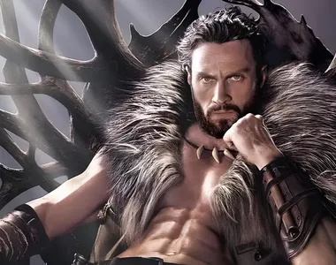 Aaron Taylor-Johnson entrega tudo o que pode no papel de Kraven