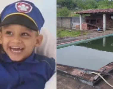 Heitor Lisboa Menezes morreu afogado após cair em piscina de casa em Itabuna