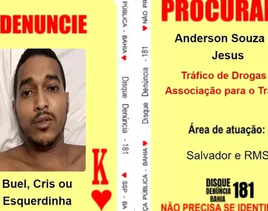 Anderson Souza de Jesus, vulgo “Buel”, “Cris” ou “Esquerdinha”