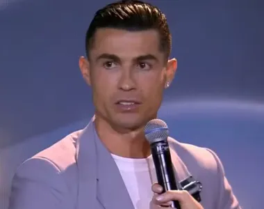 CR7 opinou durante premiação Global Soccer Awards