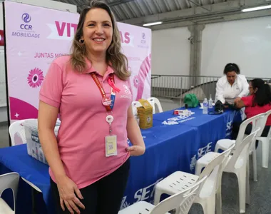 Elisângela é Coordenadora da área de Tecnologia da CCR Metrô Bahia