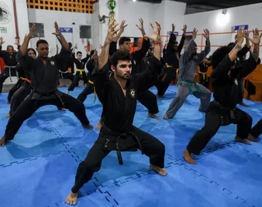 O Hapkido nasceu na Coreia do Sul nos combates militares e chegou ao Brasil em 1970