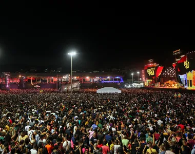 Arena O Canto da Cidade ficou lotada nesta sexta (3)