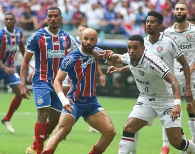 Duelo entre Bahia e Vitória disputado pela final do Campeonato Baiano 2024