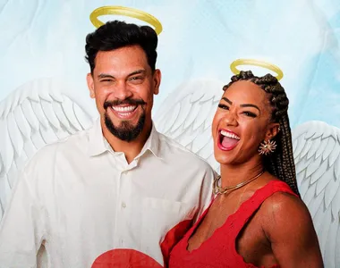 Aline Patricarca e Vinícius Nascimento são os anjos da semana