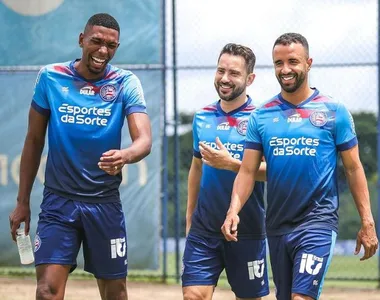 Treino desta sexta-feira (25), na Cidade Tricolor