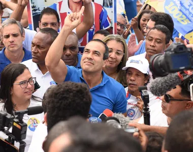 Bruno reforçou sua fé na Igreja do Bonfim