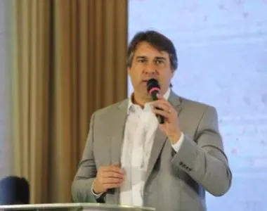 Niltinho, deputado estadual (PP), durante participação no II Fórum CBPM Mineração & Sustentabilidade