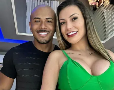 Andressa Urach e Lucas Ferraz