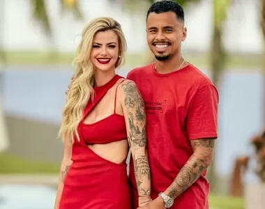 Jordana Holleben e Allan foram casados e a relação gerou um casal de filhos