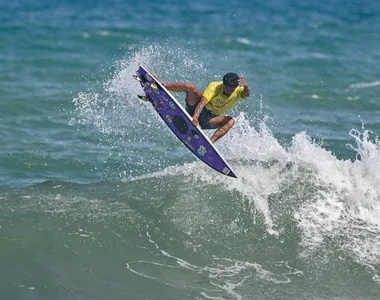 Surfista manteve a hegemonia na Praia do Forte