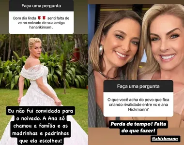 Ticiane e Ana são amigas de longa data