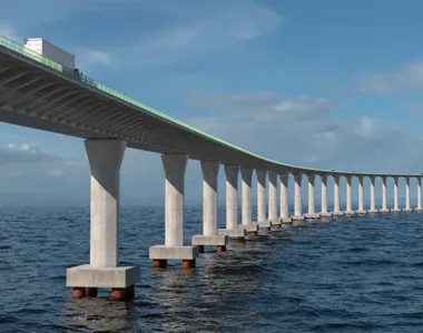 A construção da ponte Salvador-Ilha de Itaparica promete transformar a logística e o desenvolvimento econômico do estado