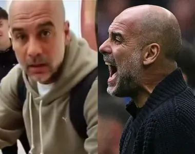 Pep Guardiola discutiu com fãs