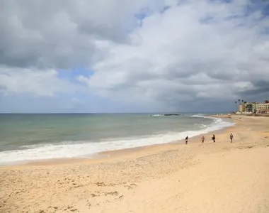 O corpo do homem foi encontrado na Praia de Amaralina