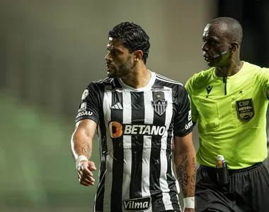 Hulk na partida entre Atlético-MG e Botafogo