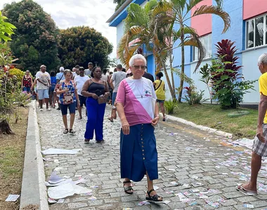 O colégio Luiz Viana é a segunda maior escola eleitoral de Salvador