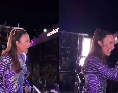 Ivete Sangalo se apresentou na micareta Folianópolis