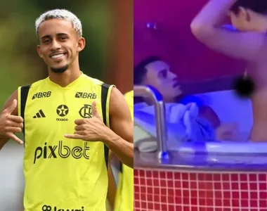 Matheus Gonçalves é flagrado em motel traindo a namorada