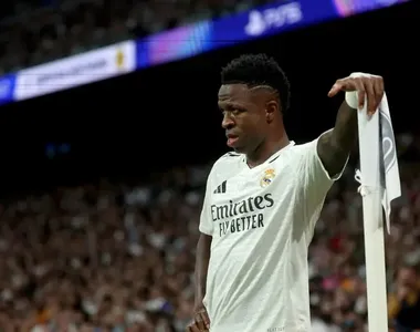 Vini Júnior, atacante do Real Madrid e da Seleção Brasileira