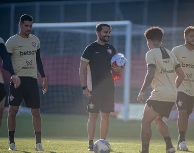 Treino do Vitória nesta quinta-feira (24)