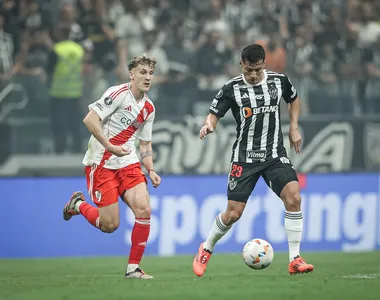 Atlético-MG x River Plate, jogo de ida da semifinal, na Arena MRV