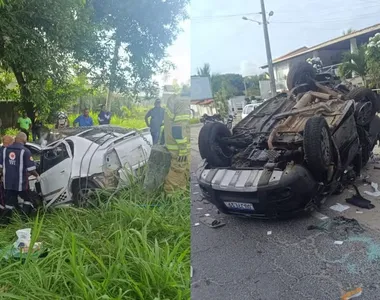 Acidente na BA-001, no sul da Bahia