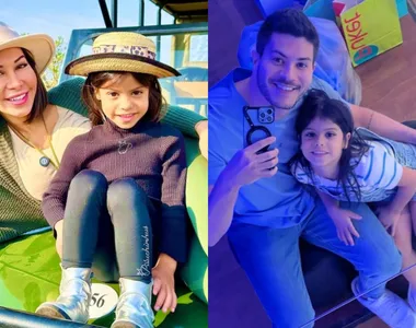 Sophia é filha de Maíra Cardi e Arthur Aguiar