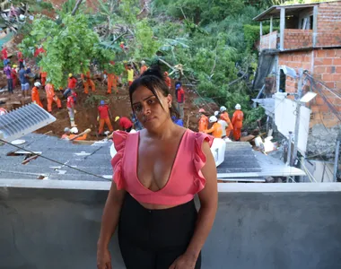 Noemi Barbosa, agente comunitária e moradora do bairro