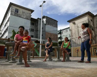 Moradoras do condomínio querem manter local de lazer