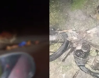 Corpo foi retirado da estrada por equipe do DPT de Jacobina