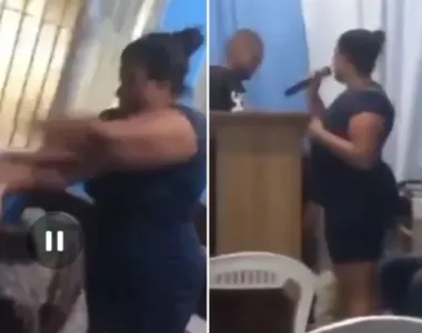 Vídeo de confusão na igreja tomou conta das redes sociais