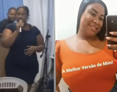 Aryana Medeiros expôs traição do marido durante culto