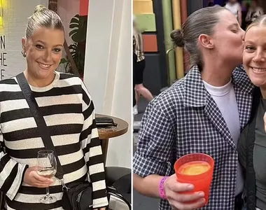 Australiana Amy Parker, de Adelaide, está em novo relacionamento