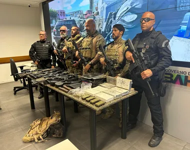 58 armas foram apreendidas entre janeiro e setembro deste ano