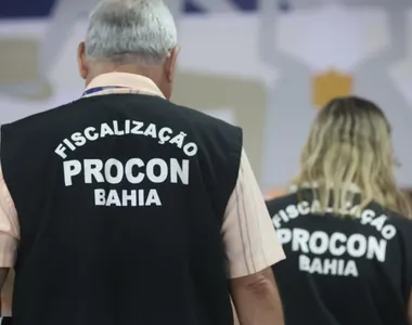 Fiscais do Procon-BA em ação