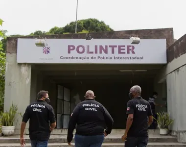 Suspeito foi levado para a Polícia Interestadual (Polinter)